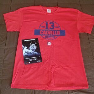 CFL FOOTBALL MONTREAL ALOUETTES ANTHONY CALVILLO RETIREMENT T-SHIRT
